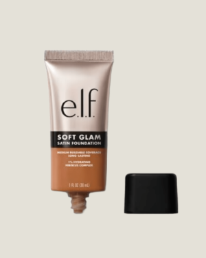 elf soft glam satin foundation